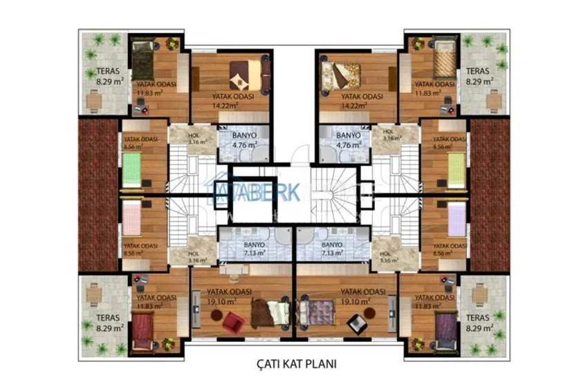 Apartments in a new luxury complex 6 