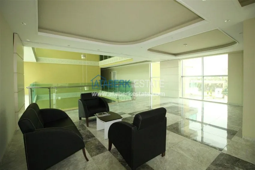 Furnished 1+1 apartment in Kestel 8 