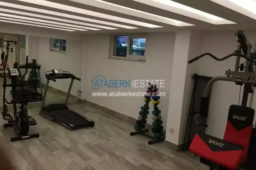 Cozy two-roomed apartment with furniture in the center of Alanya 5 