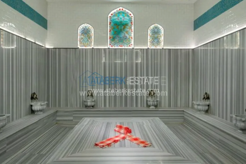 Элитные квартиры в престижном комплексе у пляжа Клеопатры в Алании 23 