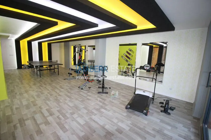 Двухкомнатные апартаменты в новом комплексе в Махмутларе 9 