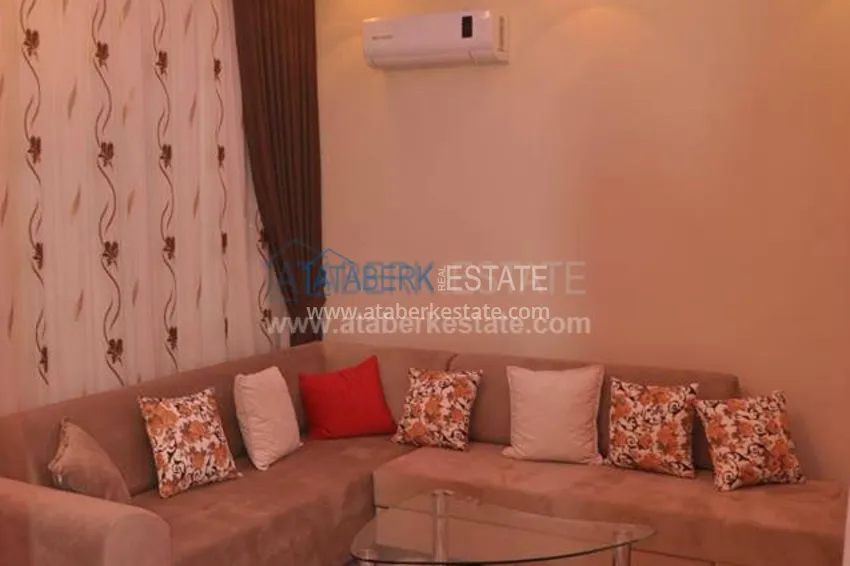 Квартира в комплексе на первой береговой линии в центре Алании 23 