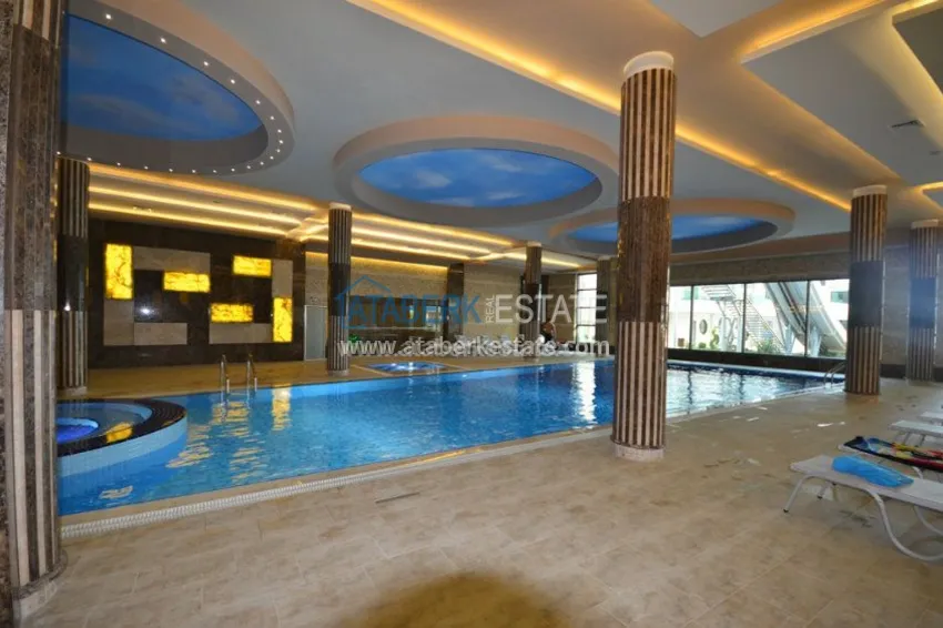 Полностью меблированная квартира с видом на море в элитном жилом комплексе 51