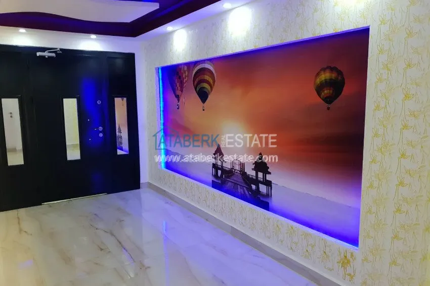 Двухкомнатные апартаменты в новом комплексе в Махмутларе 12 