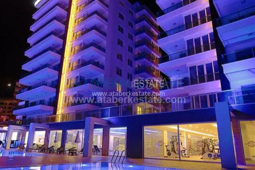 2+1 apartment with panoramic sea views in Tosmur 13 