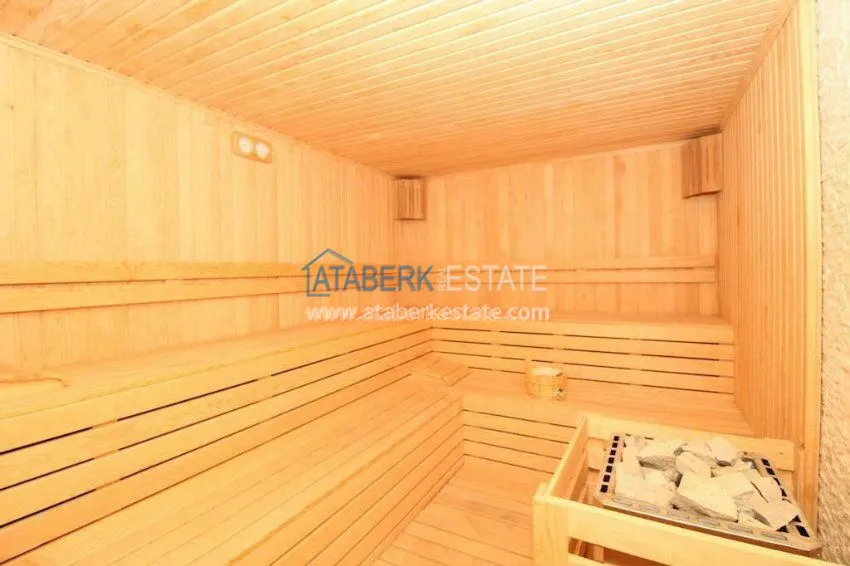 1+1 apartment in a comfortable complex on the first coastline 16 