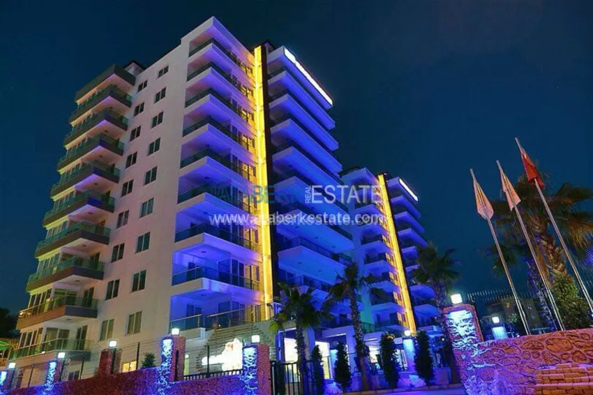 2+1 apartment with panoramic sea views in Tosmur 14 