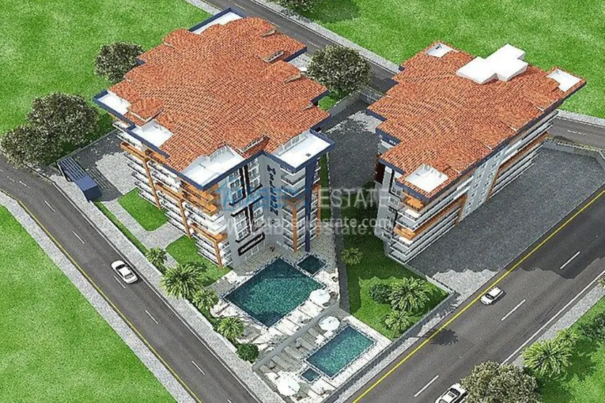 Апартаменты с одной спальней в районе Тосмур 6 