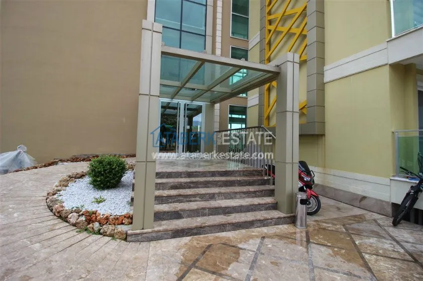 Furnished 1+1 apartment in Kestel 11 