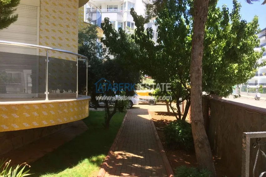 Меблированные апартаменты с двумя спальнями в районе Оба. 7 