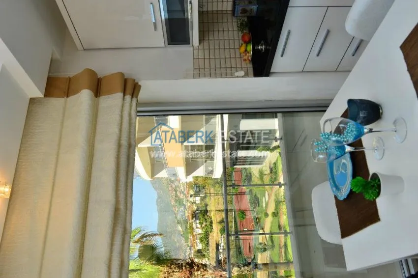 Apartments in a complex with excellent infrastructure, located near Alanya center 18