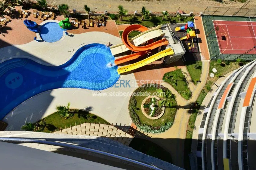 Apartments in a complex with excellent infrastructure, located near Alanya center 23