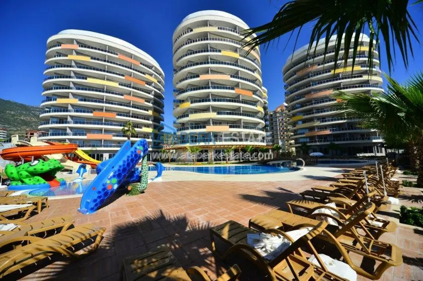 Apartments in a complex with excellent infrastructure, located near Alanya center 32