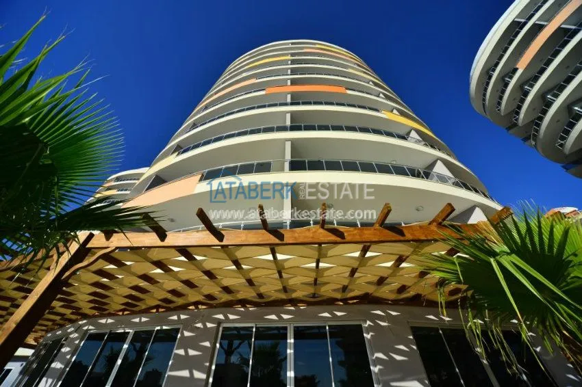 Apartments in a complex with excellent infrastructure, located near Alanya center 37