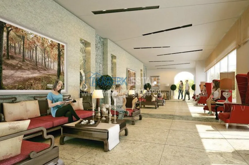 Complex with hotel infrastructure near the university and school 40 