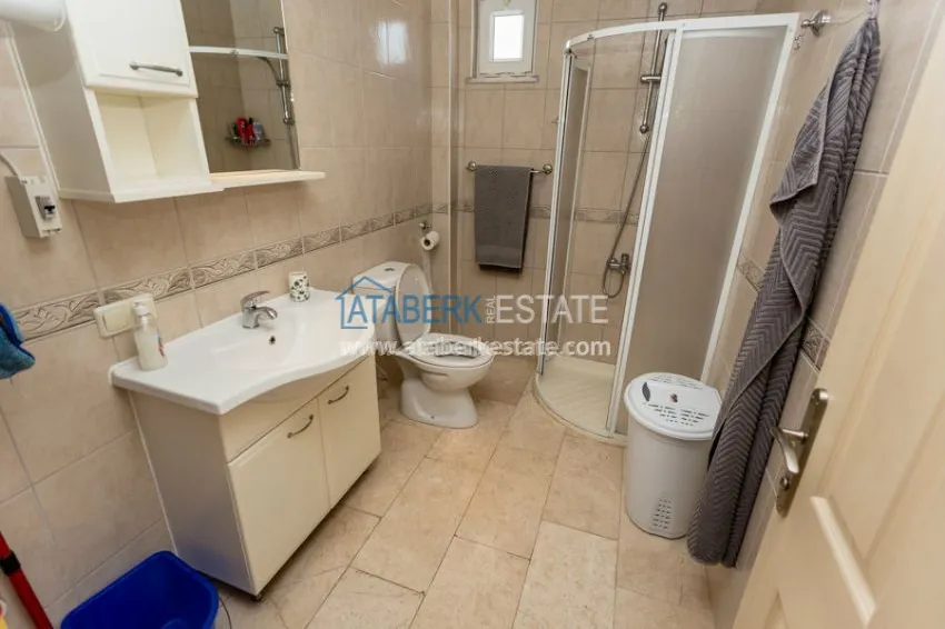 4+1 duplex with stunning views of the sea and the fortress in the center of Alanya 2 