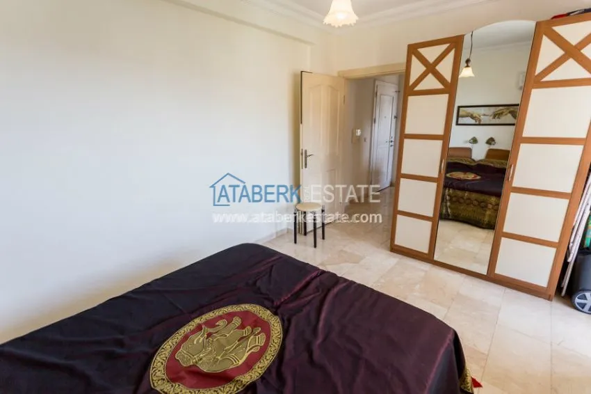 4+1 duplex with stunning views of the sea and the fortress in the center of Alanya 15 