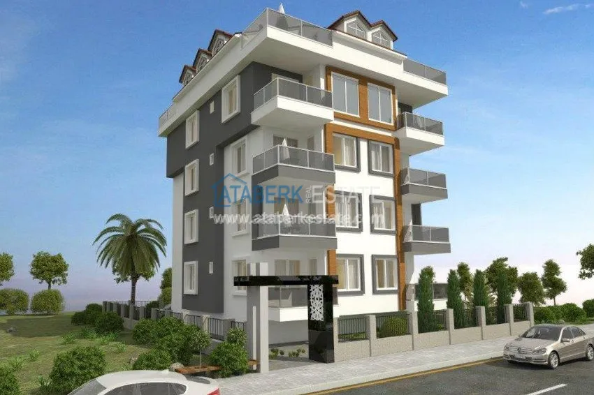 Последняя квартира- дублекс в комплексе крупного застройщика в самом центре Алании 3 