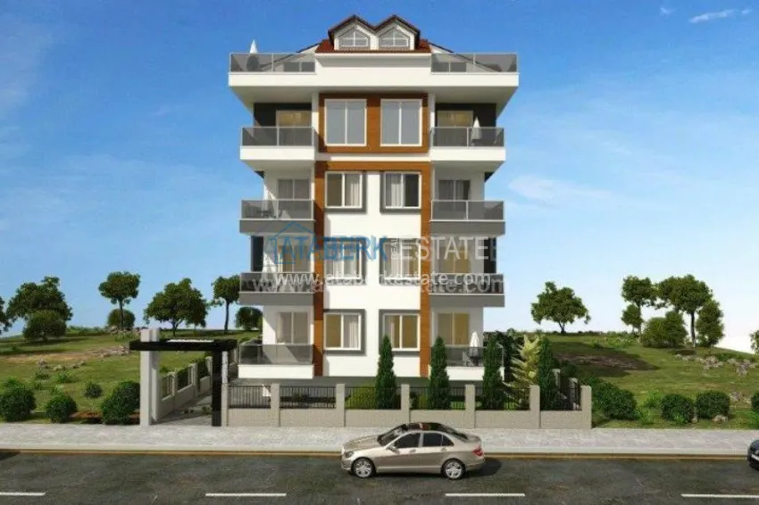 Последняя квартира- дублекс в комплексе крупного застройщика в самом центре Алании 4 