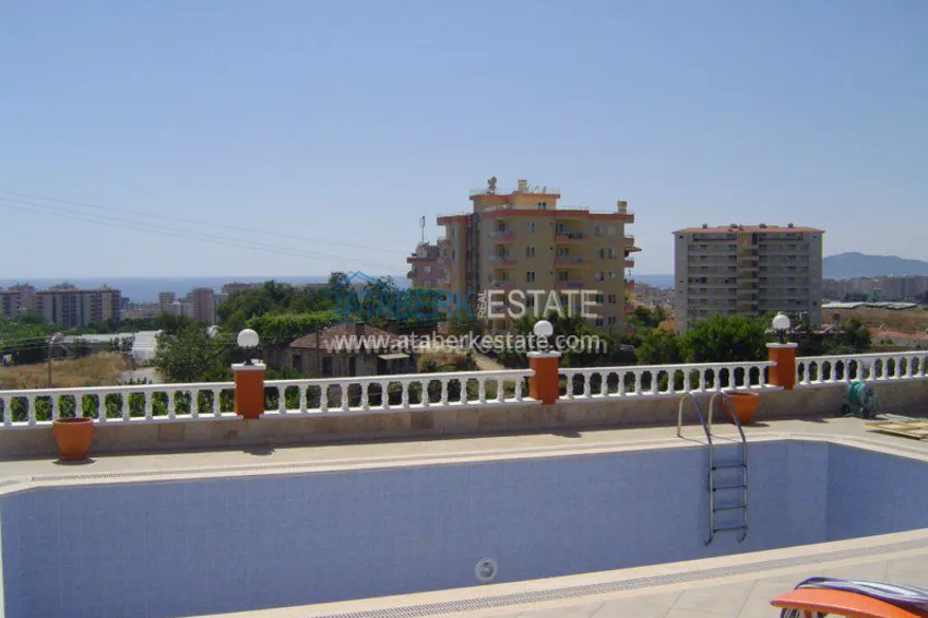 Вилла с личным бассейном и садом в Махмутларе 18 