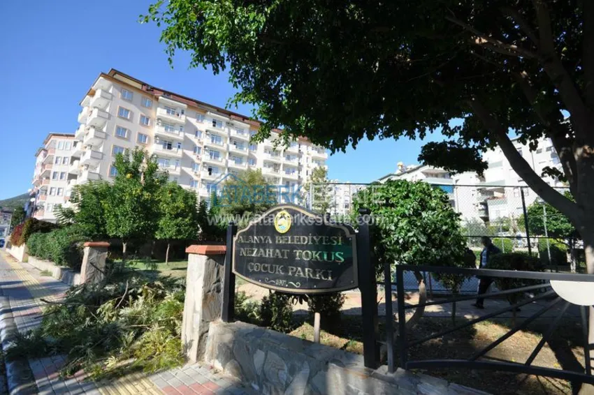 Квартира в европейском комплексе в центре Алании у пляжа Клеопатры 2 