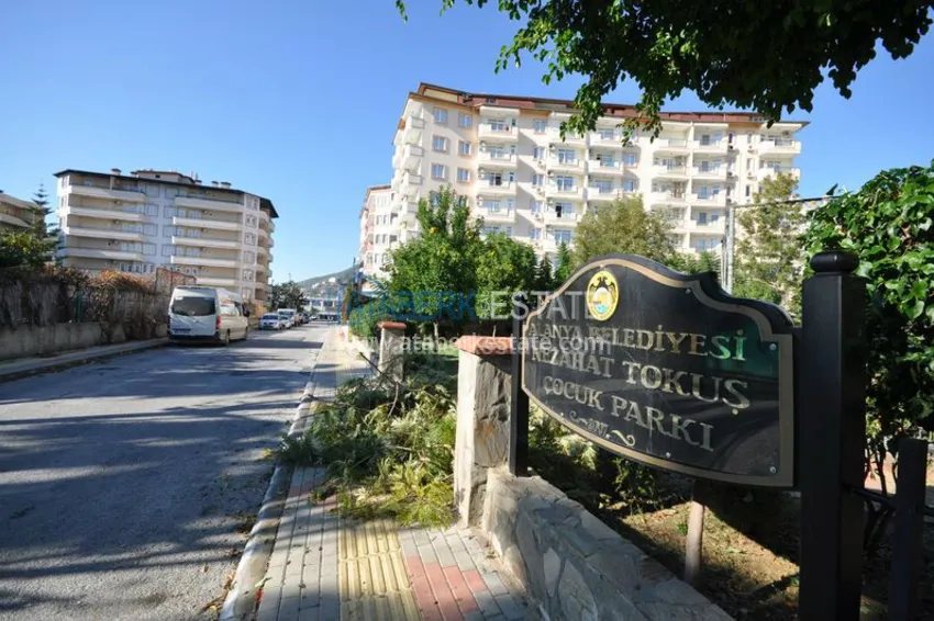 Квартира в европейском комплексе в центре Алании у пляжа Клеопатры 3 