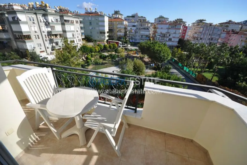 Квартира в европейском комплексе в центре Алании у пляжа Клеопатры 11 