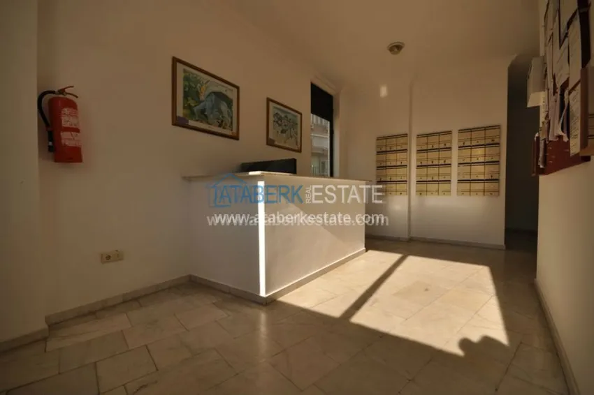 Квартира в европейском комплексе в центре Алании у пляжа Клеопатры 16 