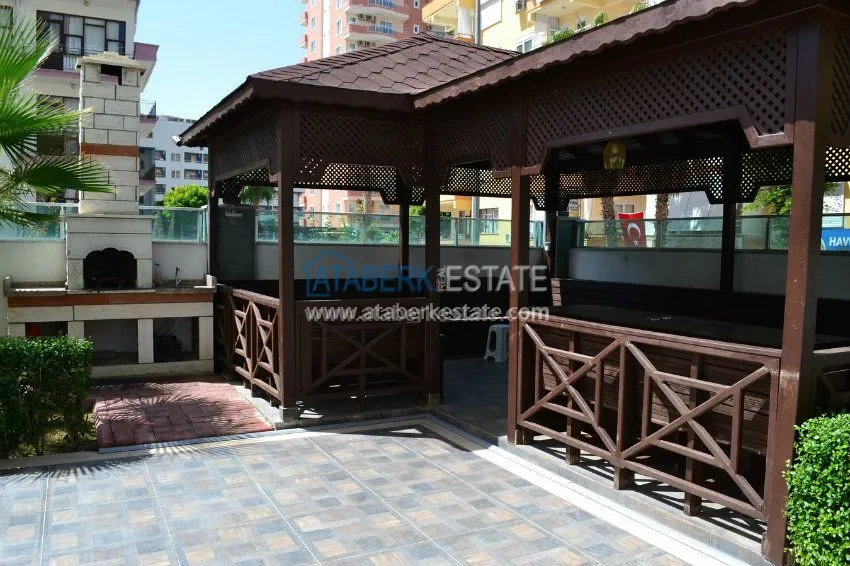 Апартаменты 1+1 с мебелью в районе Махмутлар 8 