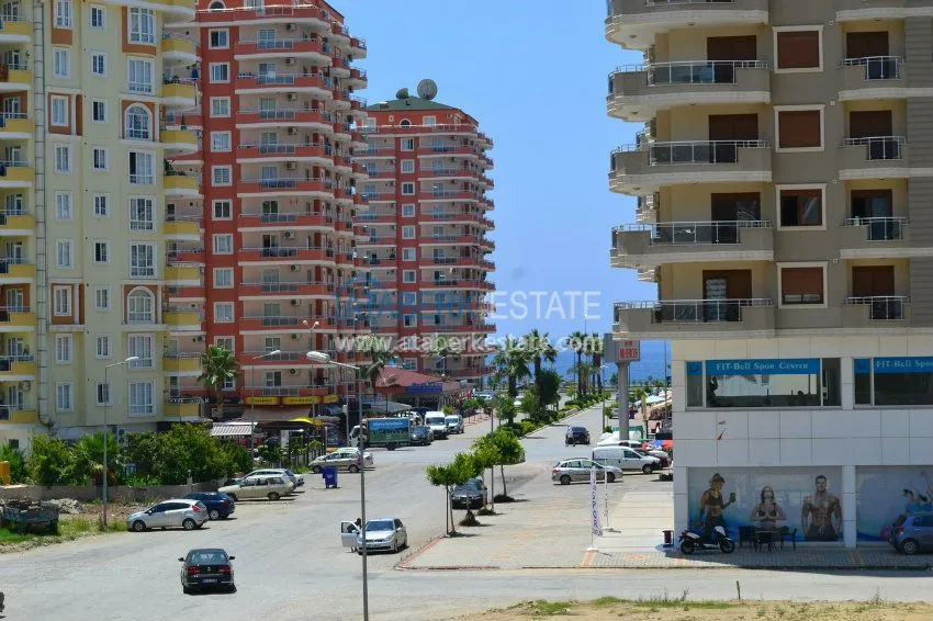 Новые апартаменты с видом на море в центре Махмутлара 9 