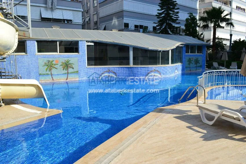 Меблированная квартира в комплексе у моря с зимним бассейном 13 