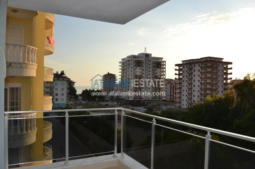 Недорогая квартира с видом на море в Махмутларе 8 