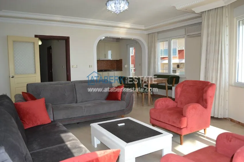 Просторные апартаменты 2+1 на берегу лазурного моря. 17 