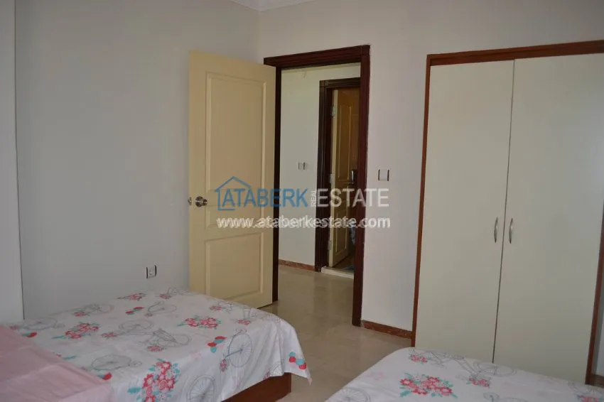 Просторные апартаменты 2+1 на берегу лазурного моря. 21 