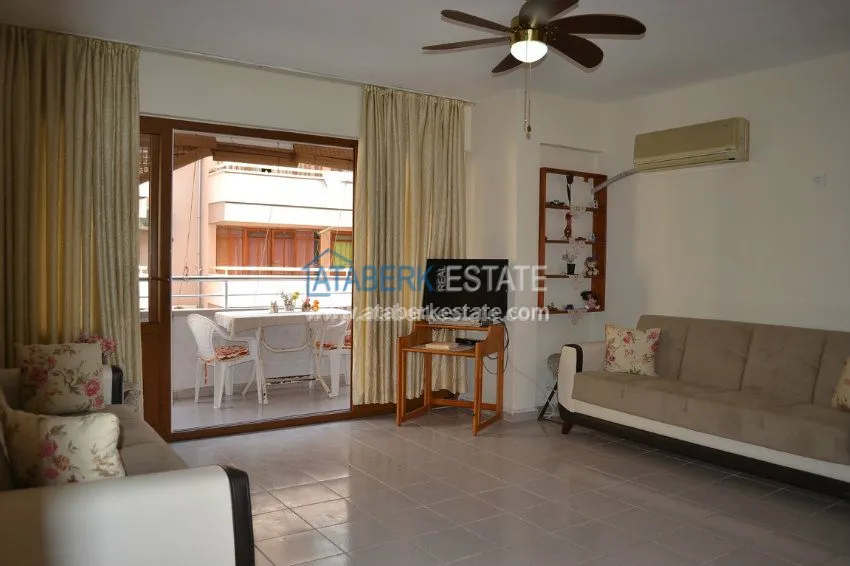 Апартаменты 1+1 на первой линии 14 