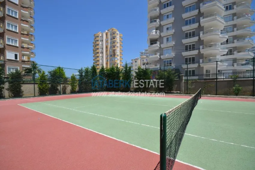 Трехкомнатные квартиры в комплексе Памфилия в Махмутларе 18 