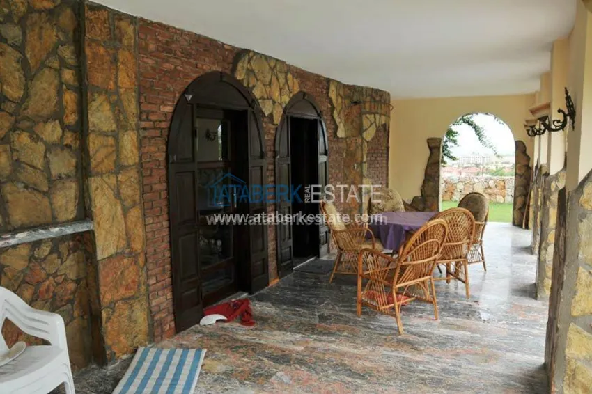 Villa-Castle, located off the coast of the Mediterranean sea 4 