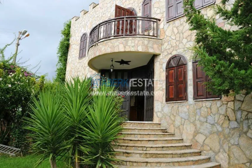 Villa-Castle, located off the coast of the Mediterranean sea 6 