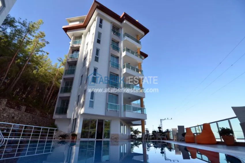 Elite residential complex surrounded by coniferous forest by the sea 15 