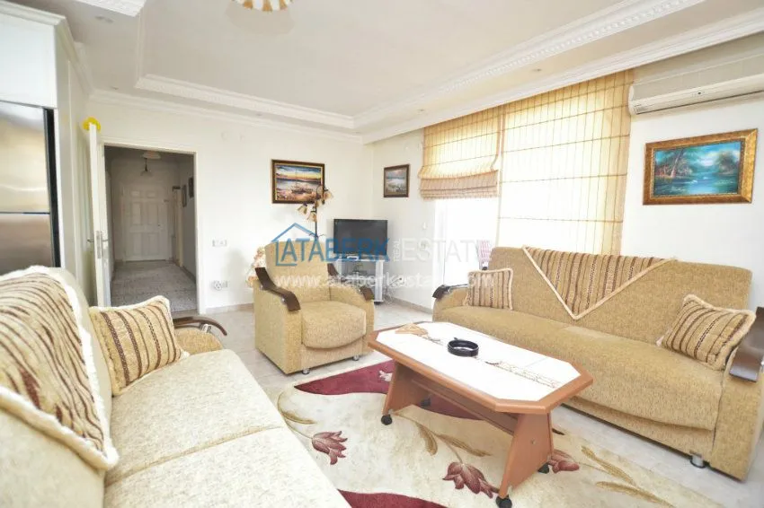 Просторная квартира с видом на море в Махмутлар. 10 