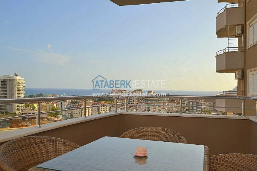 Просторная квартира с видом на море в Махмутлар. 11 