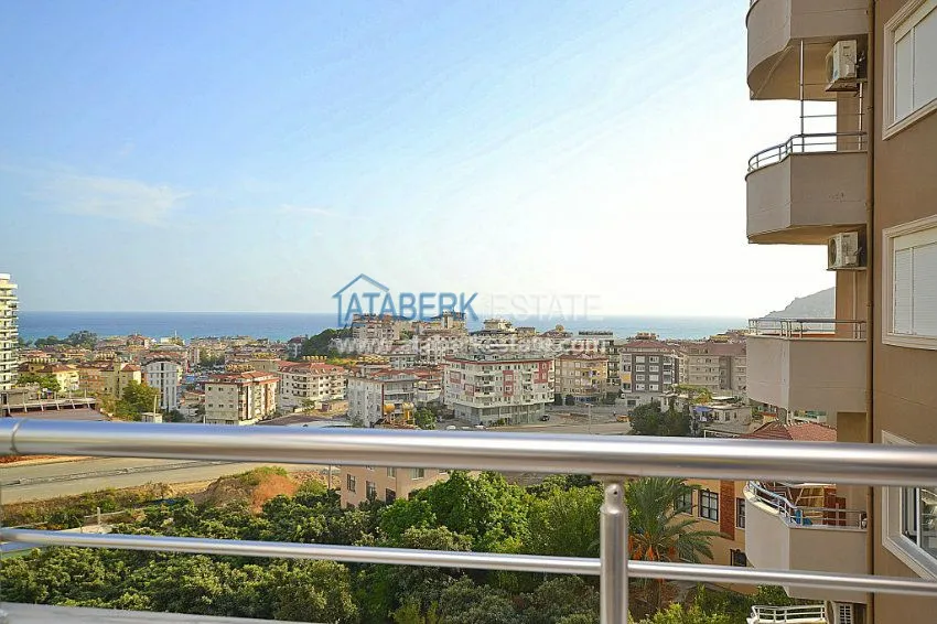 Просторная квартира с видом на море в Махмутлар. 13 