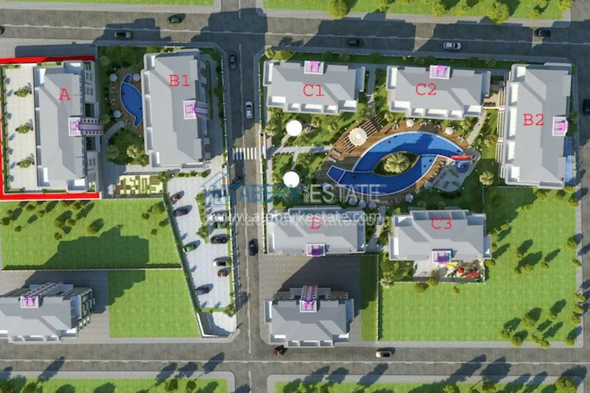 Complex with a large territory and infrastructure, located 200 meters from the sea 1 