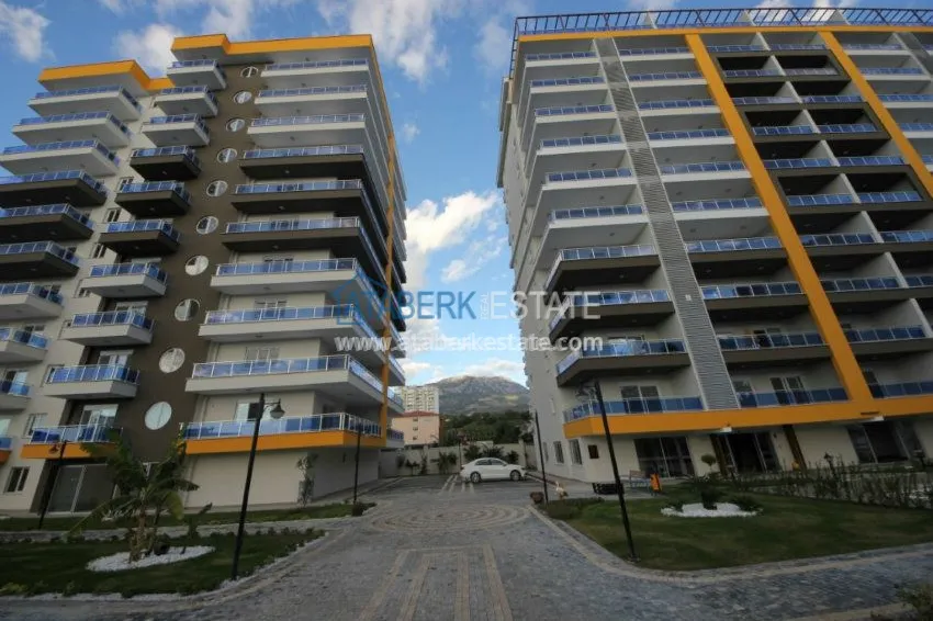 Апартаменты 1+1 в новом комлексе популярного района Махмутлар. 2 