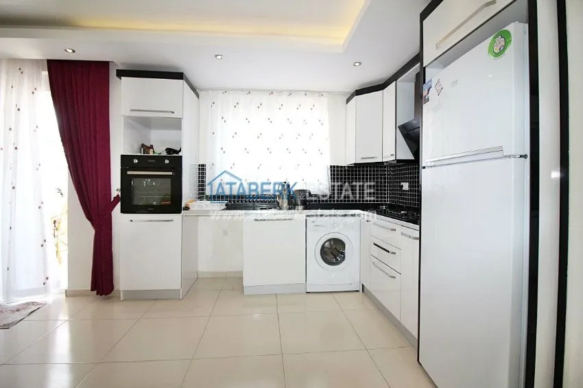 Меблированная квартира 1+1 в районе Махмутлар 15 