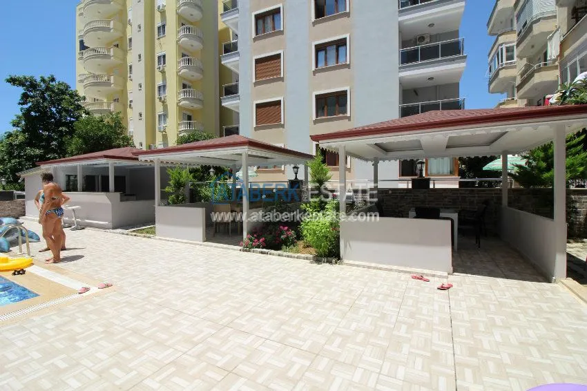 Меблированная квартира 1+1 в районе Махмутлар 27 