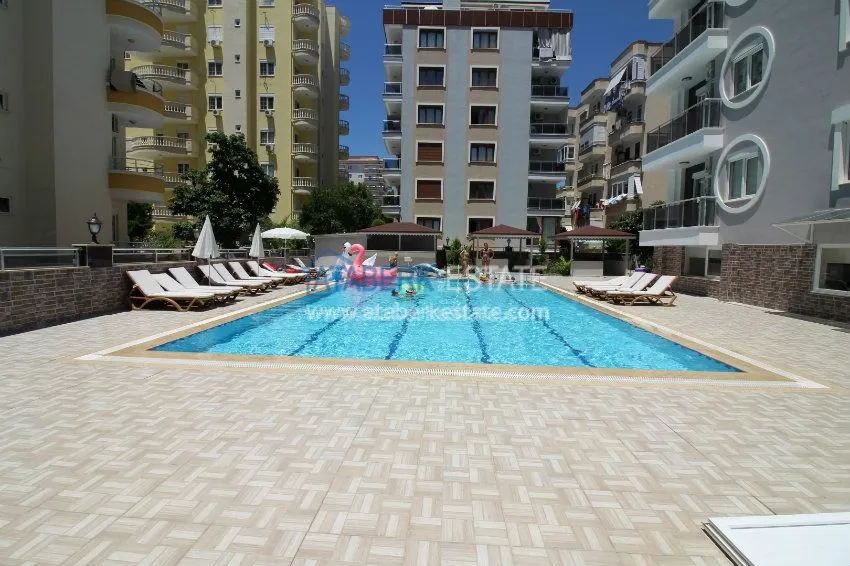 Меблированная квартира 1+1 в районе Махмутлар 28 