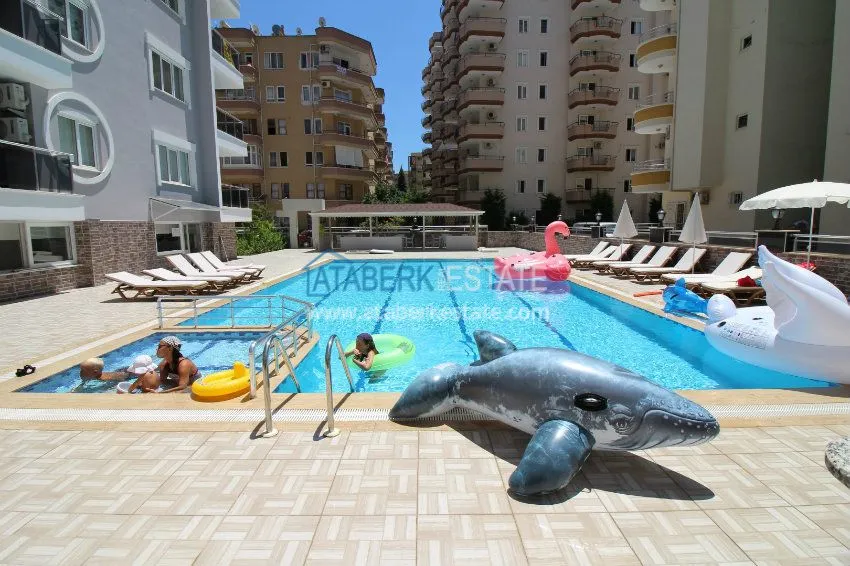 Меблированная квартира 1+1 в районе Махмутлар 31 