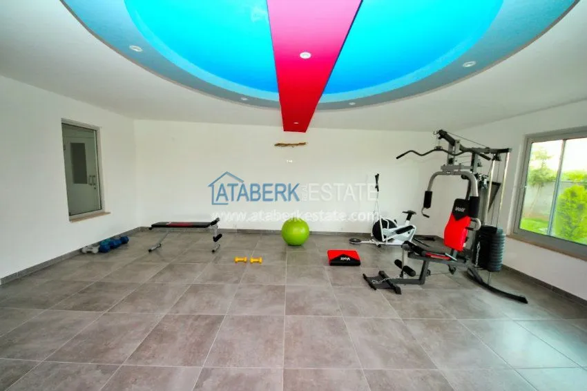 1+1 apartment in the new complex in Kestel 2 