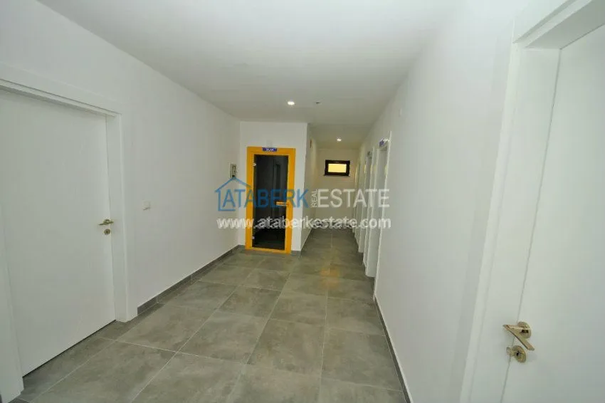 1+1 apartment in the new complex in Kestel 6 